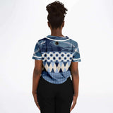 Blueberry Hill Cropped Baseball Jersey Cropped Baseball Jersey - Thathoodyshop