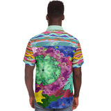 Glorious Breeze S/S Button Down Shirt Short Sleeve Button Down Shirt - AOP - Thathoodyshop