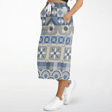Tranquility Maxi Skirt Athletic Long Pocket Skirt - AOP - Thathoodyshop