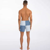 Blue Lagoon Dunkies Swim Trunks Men - AOP - Thathoodyshop