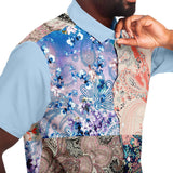Dolores Park Paisley Button Down Shirt Short Sleeve Button Down Shirt - Thathoodyshop