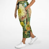 Green Caravan Floral Pocket Maxi Skirt Long Pocket Skirt - Thathoodyshop