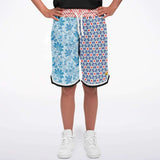 Sugar & Spice Basketball Shorts Basketball Short Rib - AOP - Thathoodyshop