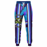 THS Snake Bite Purple Midnight Camo Fleece Joggers Joggers - Thathoodyshop