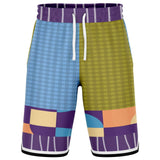 Hampton Plaid Basketball Shorts Basketball Short Rib - AOP - Thathoodyshop
