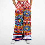 Hippy-Dippy Plaid Stretchy Phat Bellbottoms Bellbottoms - Thathoodyshop