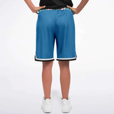 Aqua Amarillo Basketball Shorts Basketball Short Rib - AOP - Thathoodyshop
