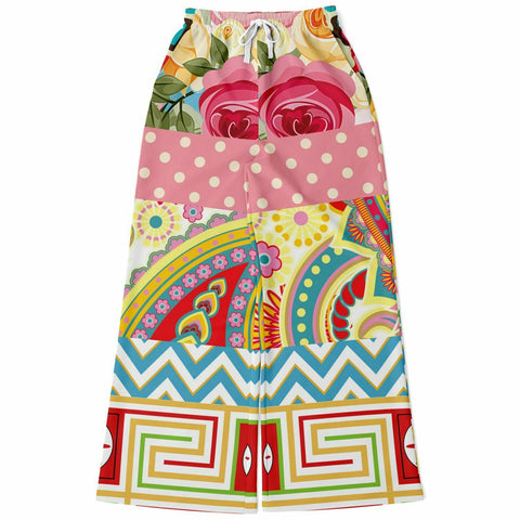 Pink Paisley Park Flare Leg Joggers Flare Joggers - Thathoodyshop