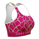 Pink Lemonade Sports Bra Sports Bra - AOP - Thathoodyshop