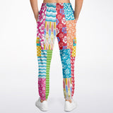 Maui Waui Hawaiian Patchwork Cargo Sweats Cargo Sweatpants - Thathoodyshop