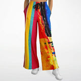 Esplanade Striped Stretchy Phat Bellbottoms Bellbottoms - Thathoodyshop
