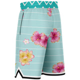 The Catamaran Basketball Shorts Basketball Short Rib - AOP - Thathoodyshop