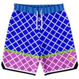 Slices of Lime Basketball Shorts Basketball Short Rib - AOP - Thathoodyshop