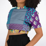 Purple Jetson Cropped Sweater Cropped Sweater - Thathoodyshop