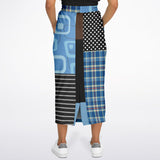 Pacific Palisades Geo Patchwork Long Pocket Skirt Long Pocket Skirt - Thathoodyshop