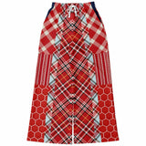 Red Tide Plaid Stretchy Phat Bellbottoms Bellbottoms - Thathoodyshop