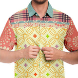 Kaleidoscope S/S Button Down Shirt Short Sleeve Button Down Shirt - AOP - Thathoodyshop