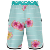 The Catamaran Basketball Shorts Basketball Short Rib - AOP - Thathoodyshop