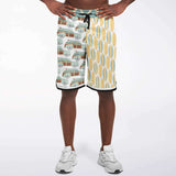 Surf's Up Basketball Shorts Basketball Short Rib - AOP - Thathoodyshop