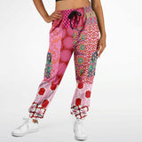 Gypsy Beat Pink Patchwork Unisex Joggers Cargo Joggers - Thathoodyshop