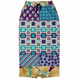 Purple Jetson Pocket Maxi Skirt Long Skirt - Thathoodyshop