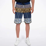 Tavira Mirabella Basketball Shorts Basketball Short Rib - AOP - Thathoodyshop