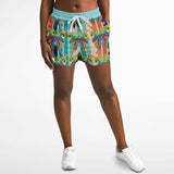 OG San Diego Butterfly Striped Running Shorts Running Shorts - Thathoodyshop
