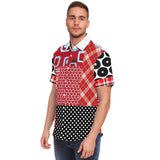 Red Pacific Palisades Button Down Shirt Short Sleeve Button Down Shirt - Thathoodyshop