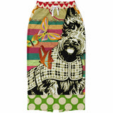 Scotty Piper DLX Pocket Maxi Skirt Athletic Long Pocket Skirt - AOP - Thathoodyshop