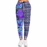 Norma Jean Purple Floral Fleece Joggers Joggers - Thathoodyshop