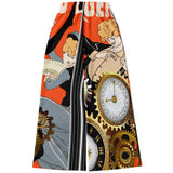 Dance Steps Pinstripe Flare Leg Joggers Bellbottoms - Thathoodyshop