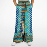 Many Blessings Horus Eye SW Stretchy Phat Bellbottoms Flare Leg Pants - Thathoodyshop