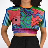 Me So Psychedelic Cropped Sweater Cropped Sweater - Thathoodyshop