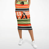 Dance Steps Striped Pocket Maxi Skirt Long Pocket Skirt - Thathoodyshop