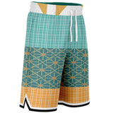 Daybreak Basketball Shorts Basketball Short Rib - AOP - Thathoodyshop