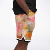 Brando Tahiti Basketball Shorts Basketball Short Rib - AOP - Thathoodyshop