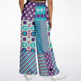 Purple Jetson Flare Leg Joggers Joggers - Thathoodyshop