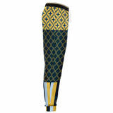Dauphin Blue Patchwork Unisex Fleece Joggers Fashion Jogger - AOP - Thathoodyshop
