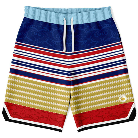 Queen of Sheba Basketball Shorts Basketball Short Rib - AOP - Thathoodyshop