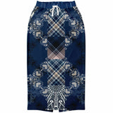 Blue Mystic Pocket Maxi Skirt Long Skirt - Thathoodyshop