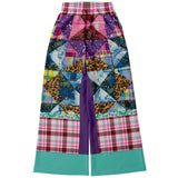 Gypsy Queen Purple Flare Leg Joggers Athletic Flare Jogger - AOP - Thathoodyshop