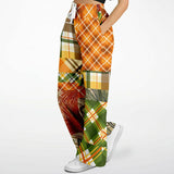 Orange Extrapolation Flare Leg Joggers Flare Joggers - Thathoodyshop