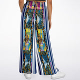 Juxtapose Striped Patchwork Stretchy Phat Bellbottoms Bellbottoms - Thathoodyshop