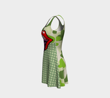 Funhouse Swirl II Dress Flare Dress - Thathoodyshop