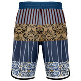 Tavira Mirabella Basketball Shorts Basketball Short Rib - AOP - Thathoodyshop