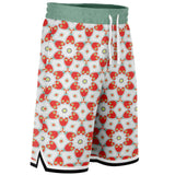 Tokyo Sunset Basketball Shorts Basketball Short Rib - AOP - Thathoodyshop