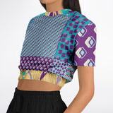 Purple Jetson Cropped Sweater Cropped Sweater - Thathoodyshop