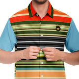 Tequila Sunrise Short Sleeve Button Down Shirt Short Sleeve Button Down Shirt - Thathoodyshop