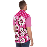 Shangri-La S/S Button Down Shirt Short Sleeve Button Down Shirt - AOP - Thathoodyshop