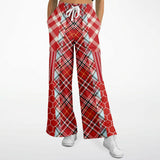 Red Tide Plaid Stretchy Phat Bellbottoms Bellbottoms - Thathoodyshop